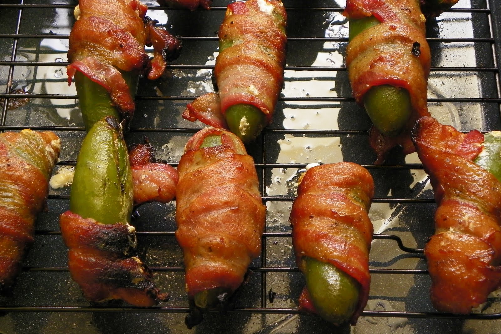 Having Fun in the Kitchen! Bacon Wrapped Jalapenos on the Grill