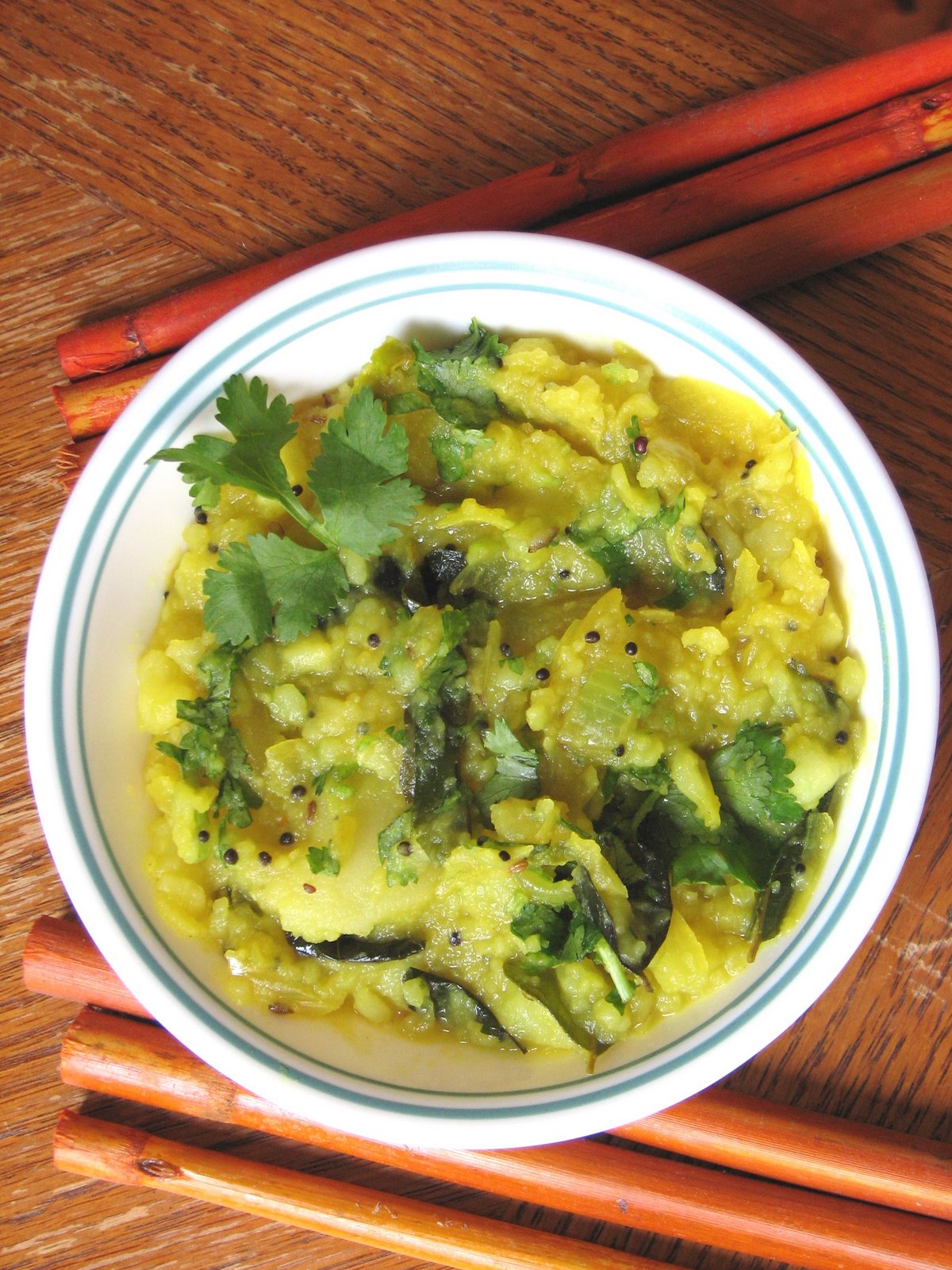 Celebrating Little Things In Life Potato Bhaji / Batate Bhaji