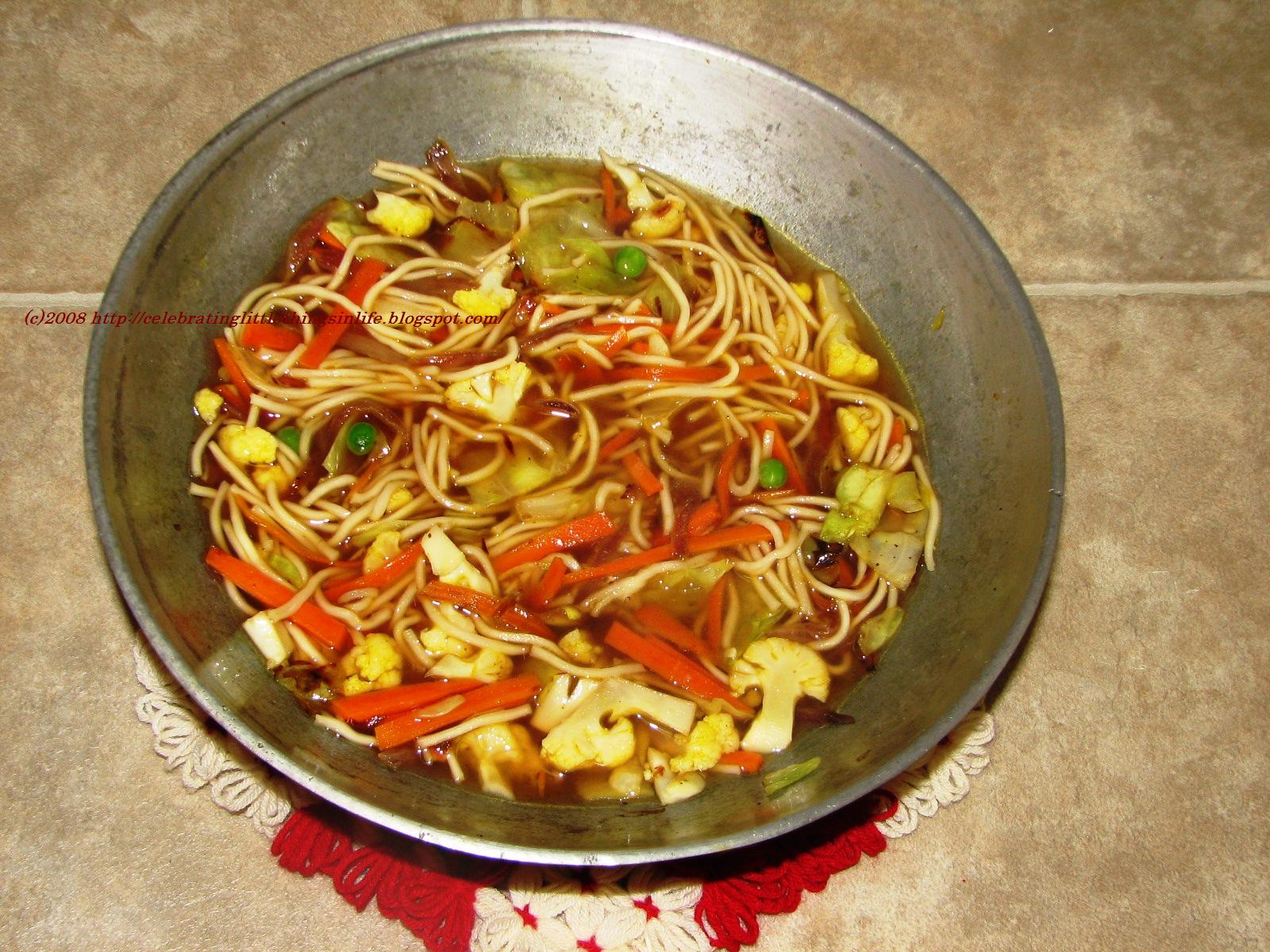 Celebrating Little Things In Life Noodle Soup