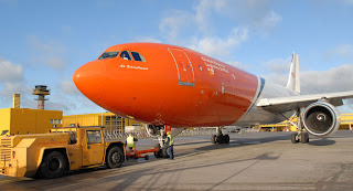 TNT aircraft at Malmö Airport, Sweden