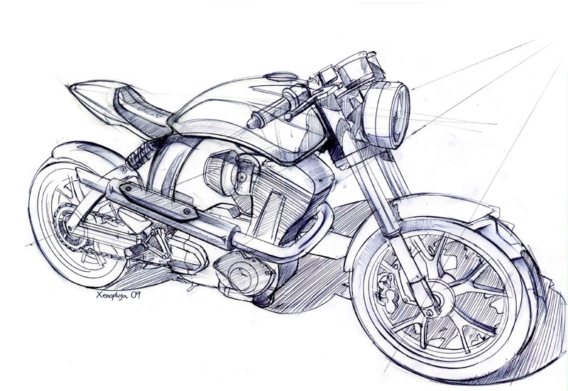 Bike Design Sketches