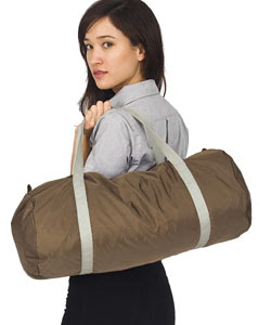 american apparel nylon gym bag