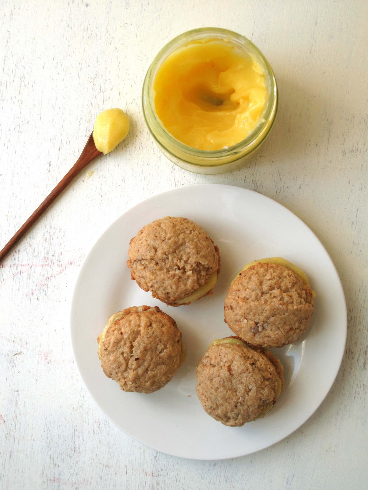 Coconut Sandwich Cookies with Lemon Curd Filling Journey Kitchen