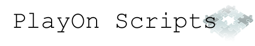PlayOn Scripts