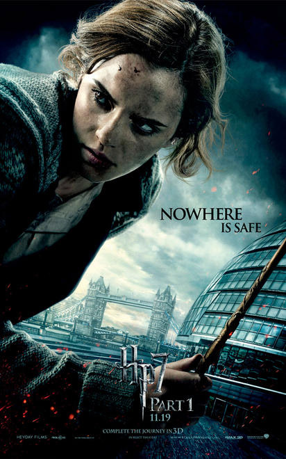 harry potter and the deathly hallows part 1 2010 poster. HARRY POTTER AND THE DEATHLY