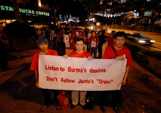 Listen to Burma's Desires, Don't Follow Junta's Order