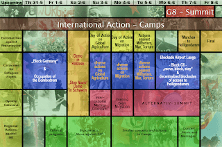 G8 Schedule