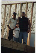 Dad , nephew David and me