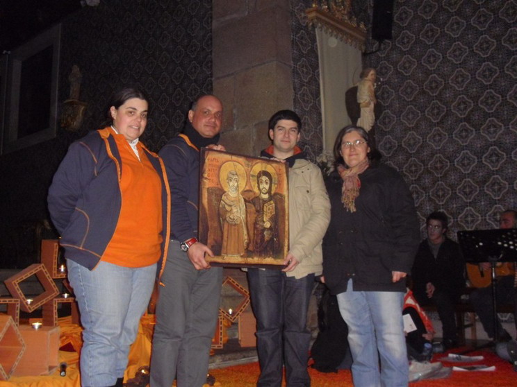 Icon Peregrino da Amizade - Entrega a Matosinhos