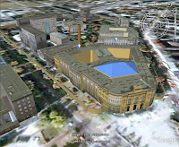 Politechnika Warszawska 3D Google Earth