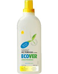 Green Floor Cleaner ECOVER, lemon scented floor cleaner, green products