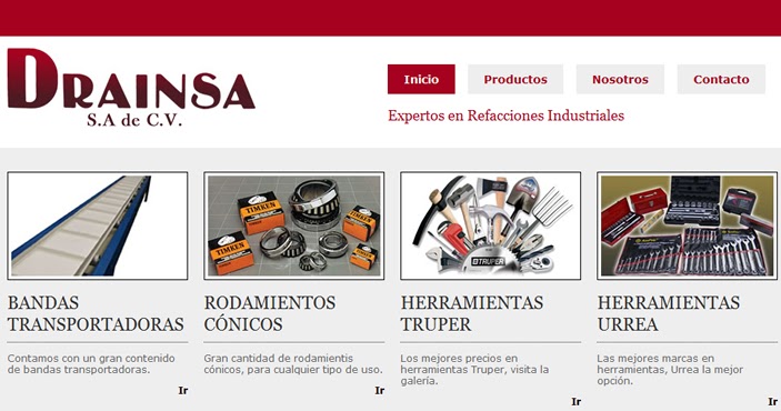 Alex Desarrollo y diseño creativo: Drainsa