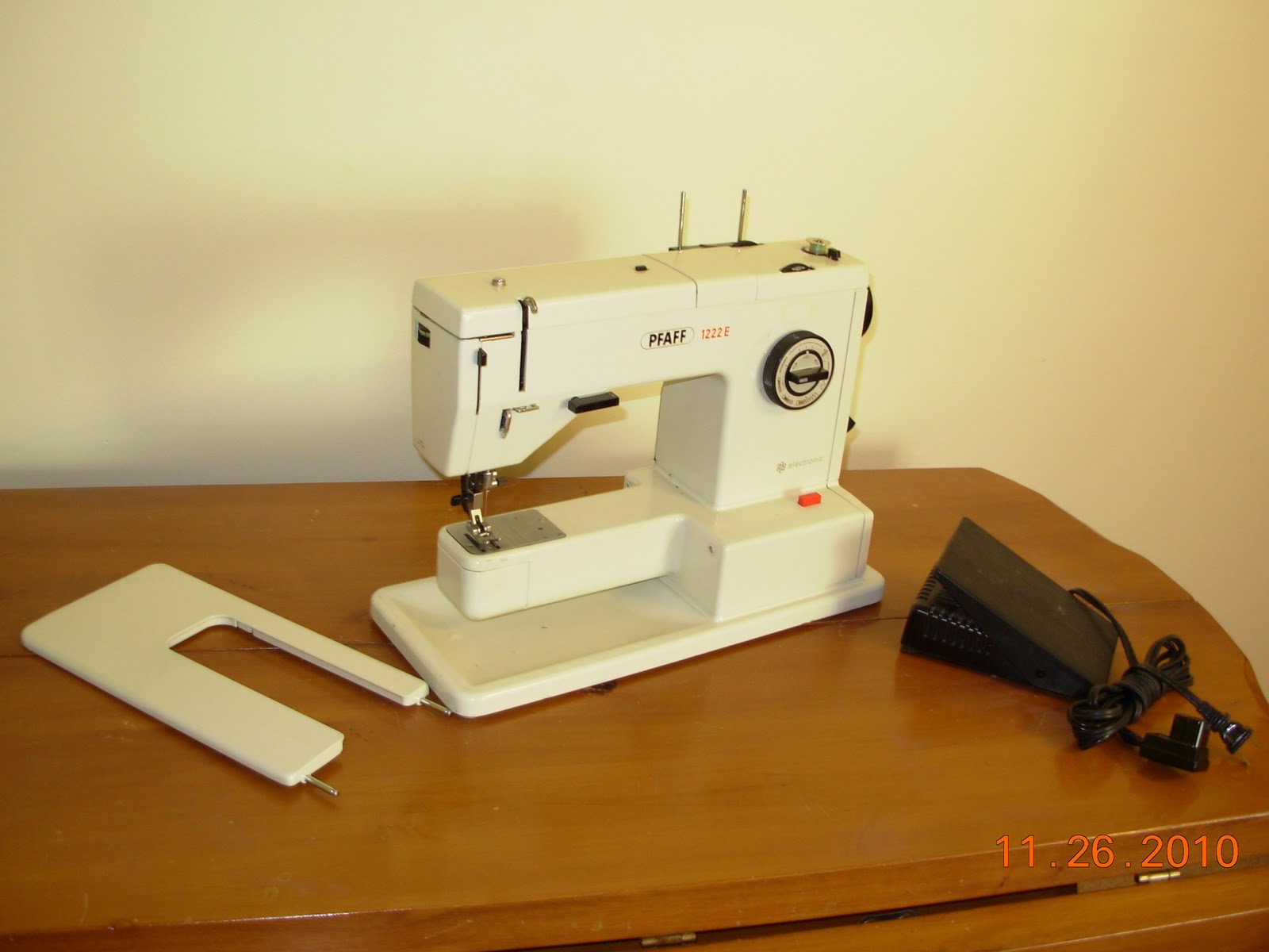 Armstrong Family Virtual Yard Sale: PFAFF 1222 E Sewing Machine, $599