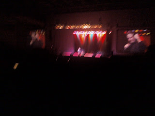 Jon Stewart, live and blurry