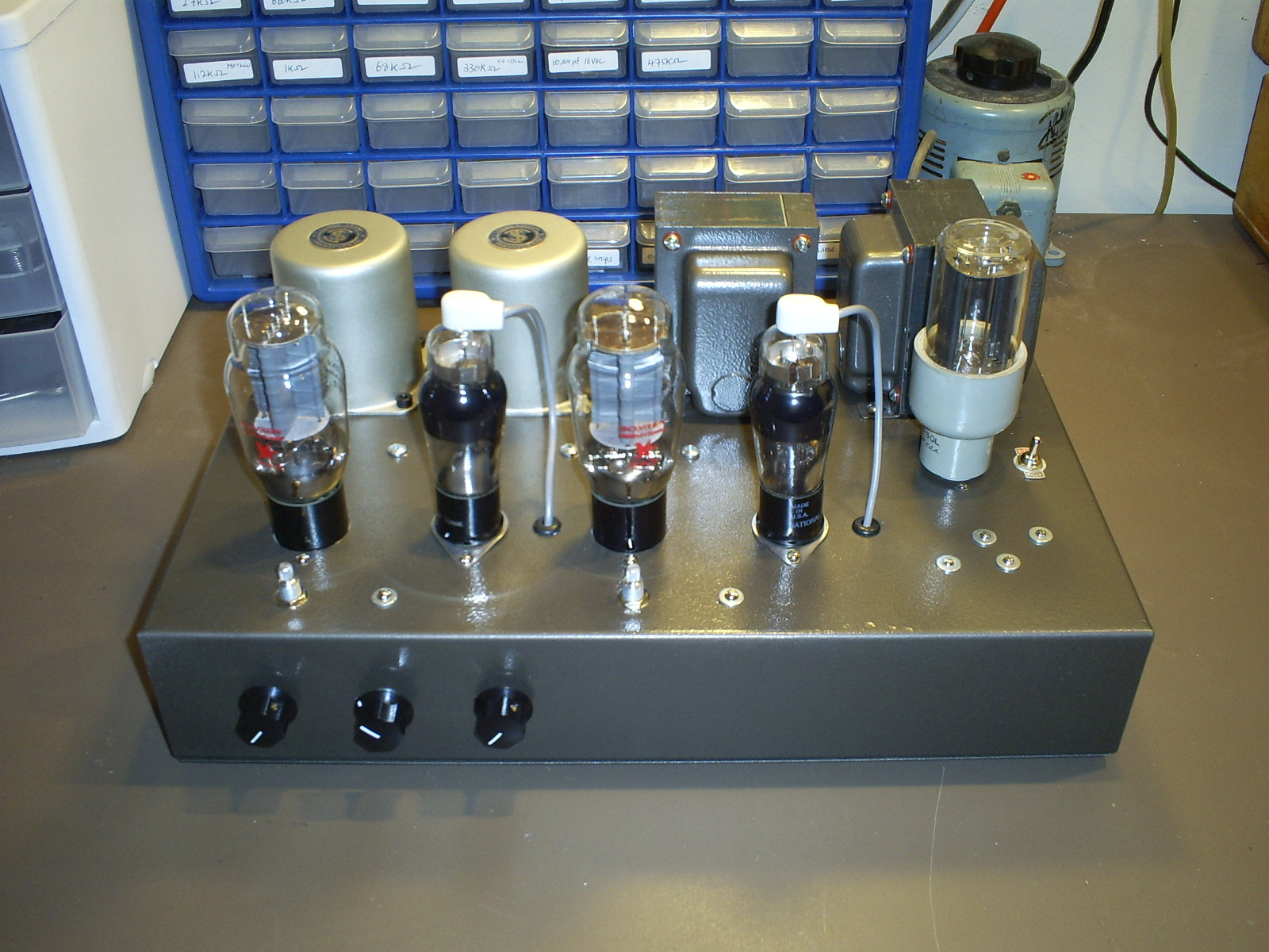 retro vintage modern hifi Min's Tube Audio Lab Now Does Kits