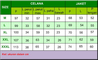 UKURAN/SIZE