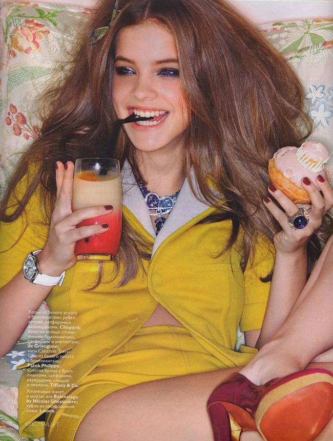 Barbara Palvin for Vogue Russia December 2010
