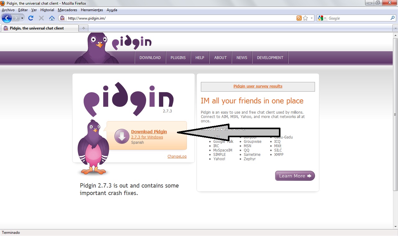 Blog: Guía tutorial de Pidgin