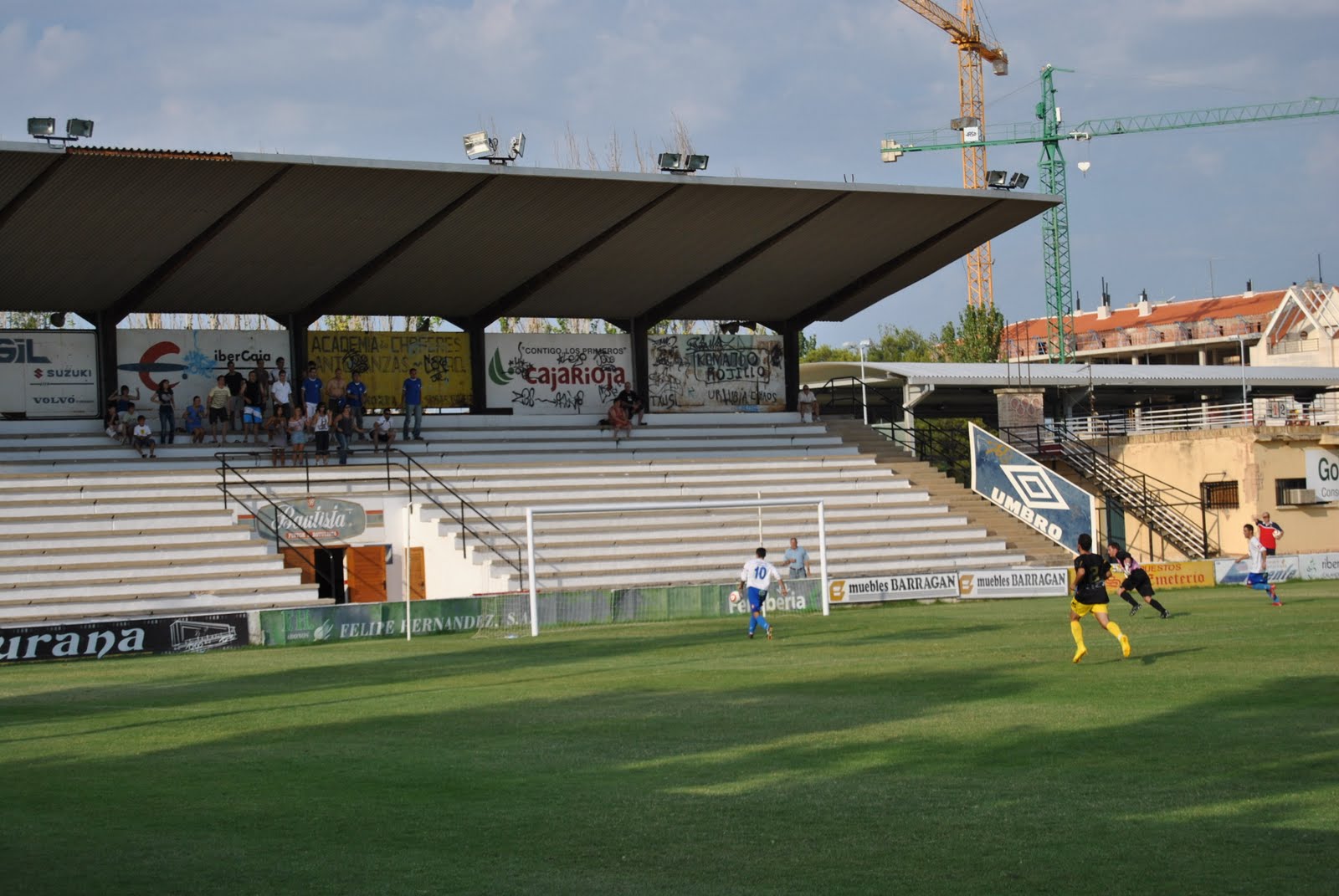 Estadio de La Planilla, feudo habitual del Calahorra