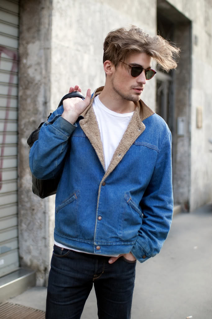 superb male model outfit
8