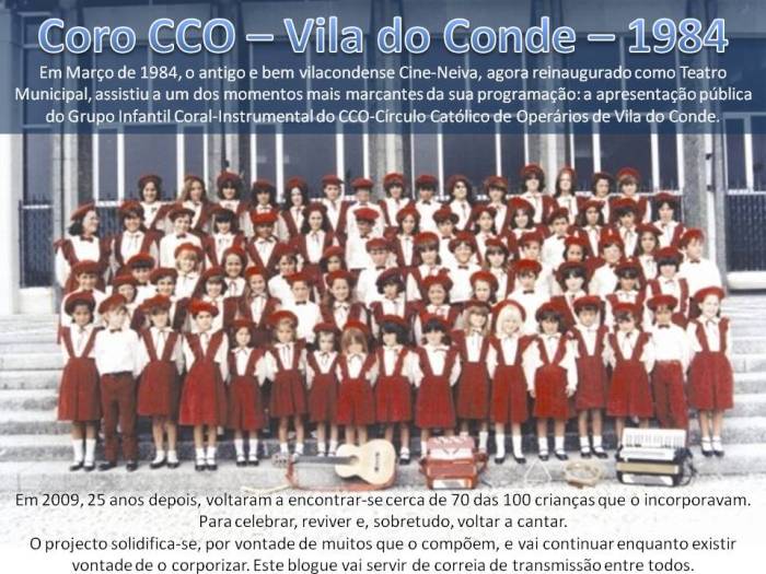 CORO C.C.O. VILA DO CONDE - 1984