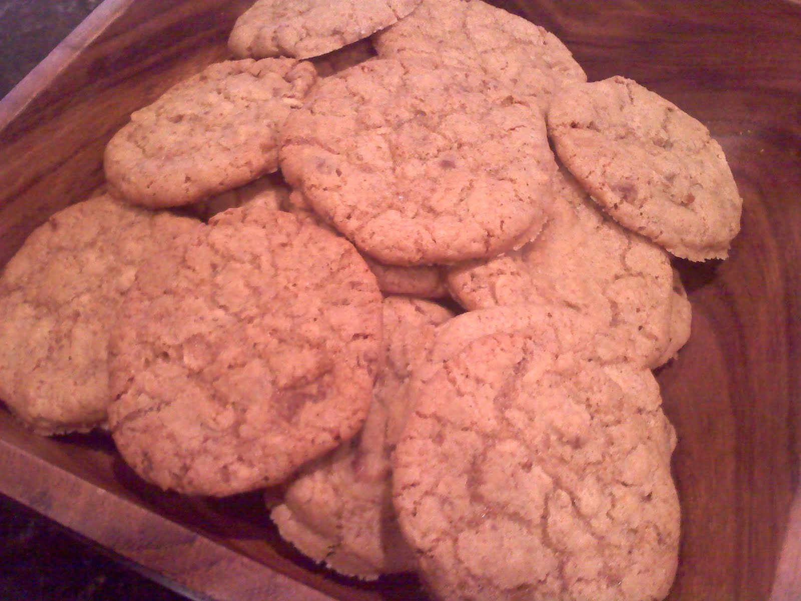 Cooking with Joey Oatmeal Toffee Chip Cookies