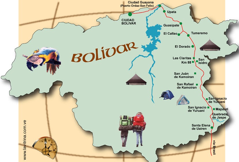 Bolivar y sus secretos Ubicacion