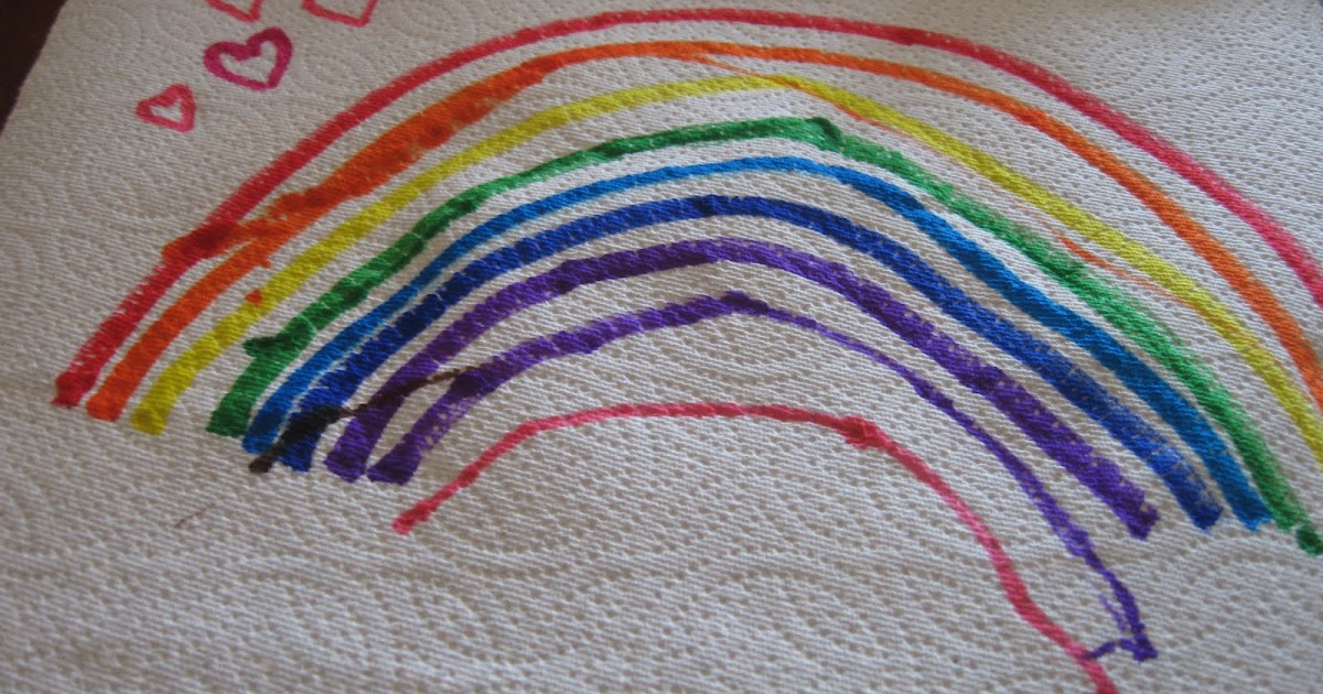 Little Fingers Big Dreams Rainbows and Paper Towels