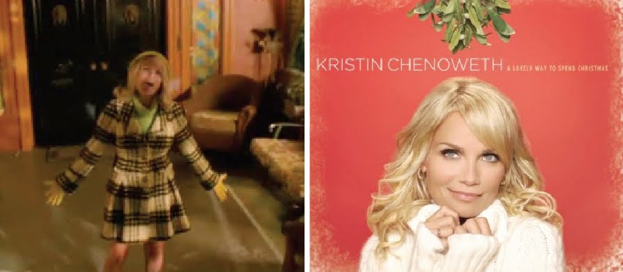  it would be songbird Kristin Chenoweth's cover of Lionel Richie's HELLO.