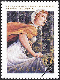 Laura Secord stamp