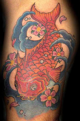 Japanese Free Tattoo Images With Back Body Tattoo Typically Japanese Koi Tattoo Design Art Gallery