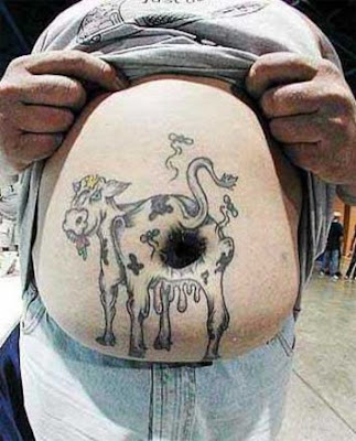 The cow ass tattoo picture is The cow ass tattoo picture is