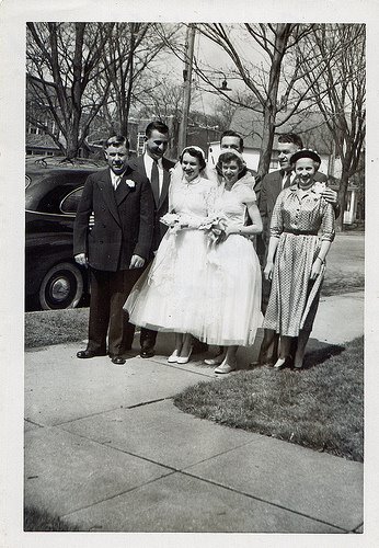 along for the bride