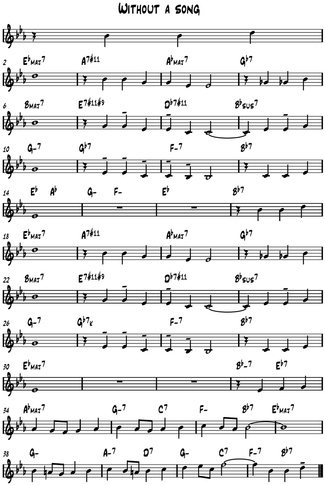 a song keysivory s place without a song a song keysivory s place without a song