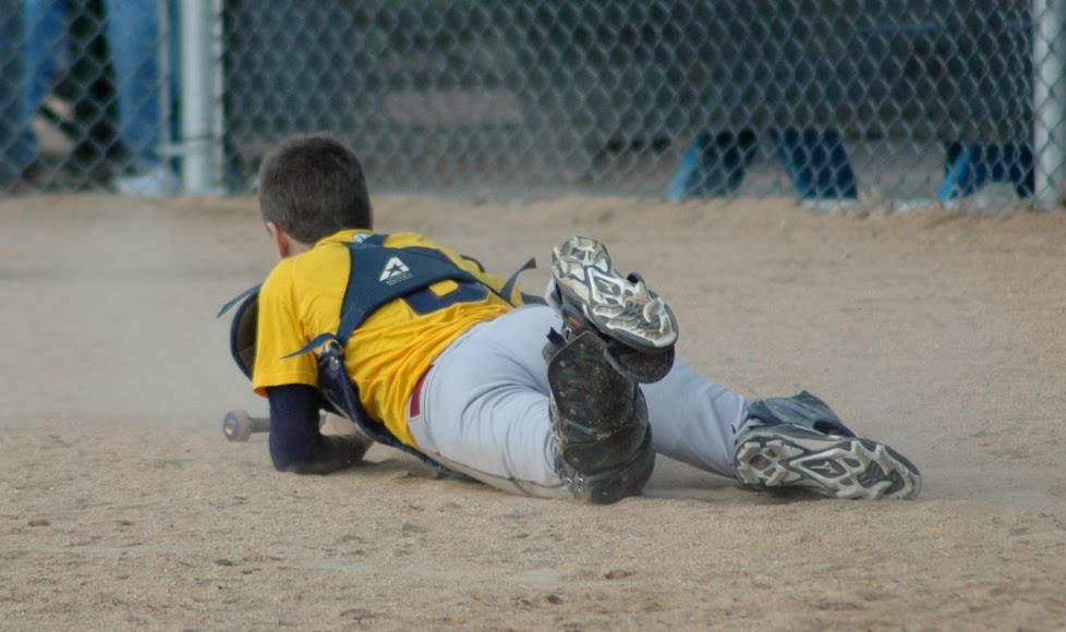 STATS DAD Youth Baseball Pain and Suffering of Catching