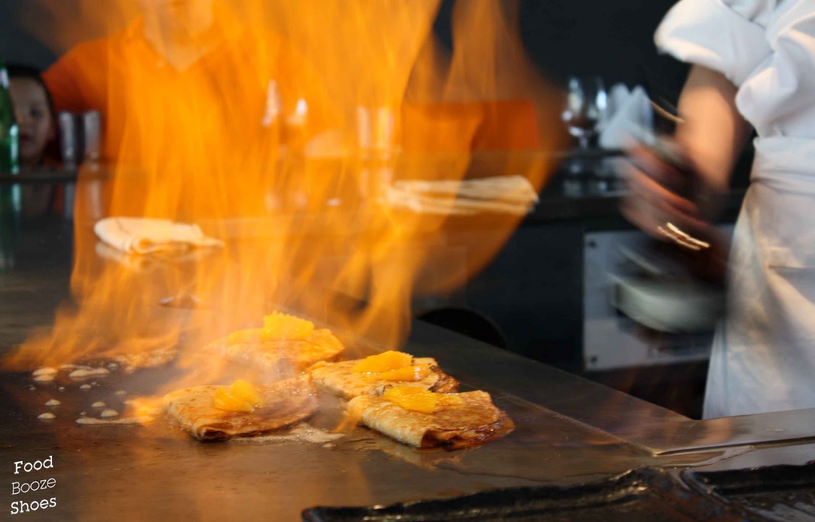 crepe flambe