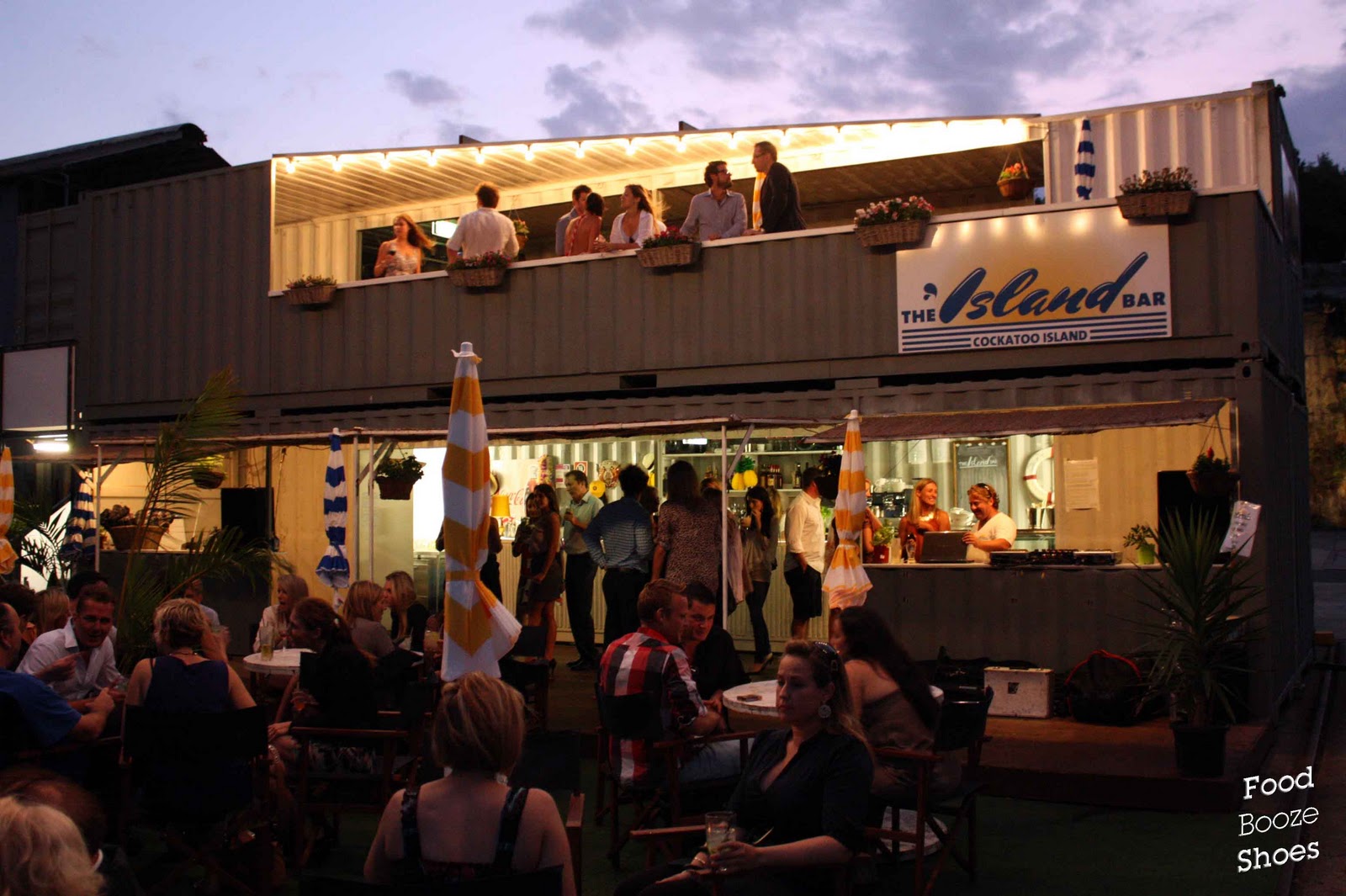 Food, booze and shoes Strand me on The Island Bar, please