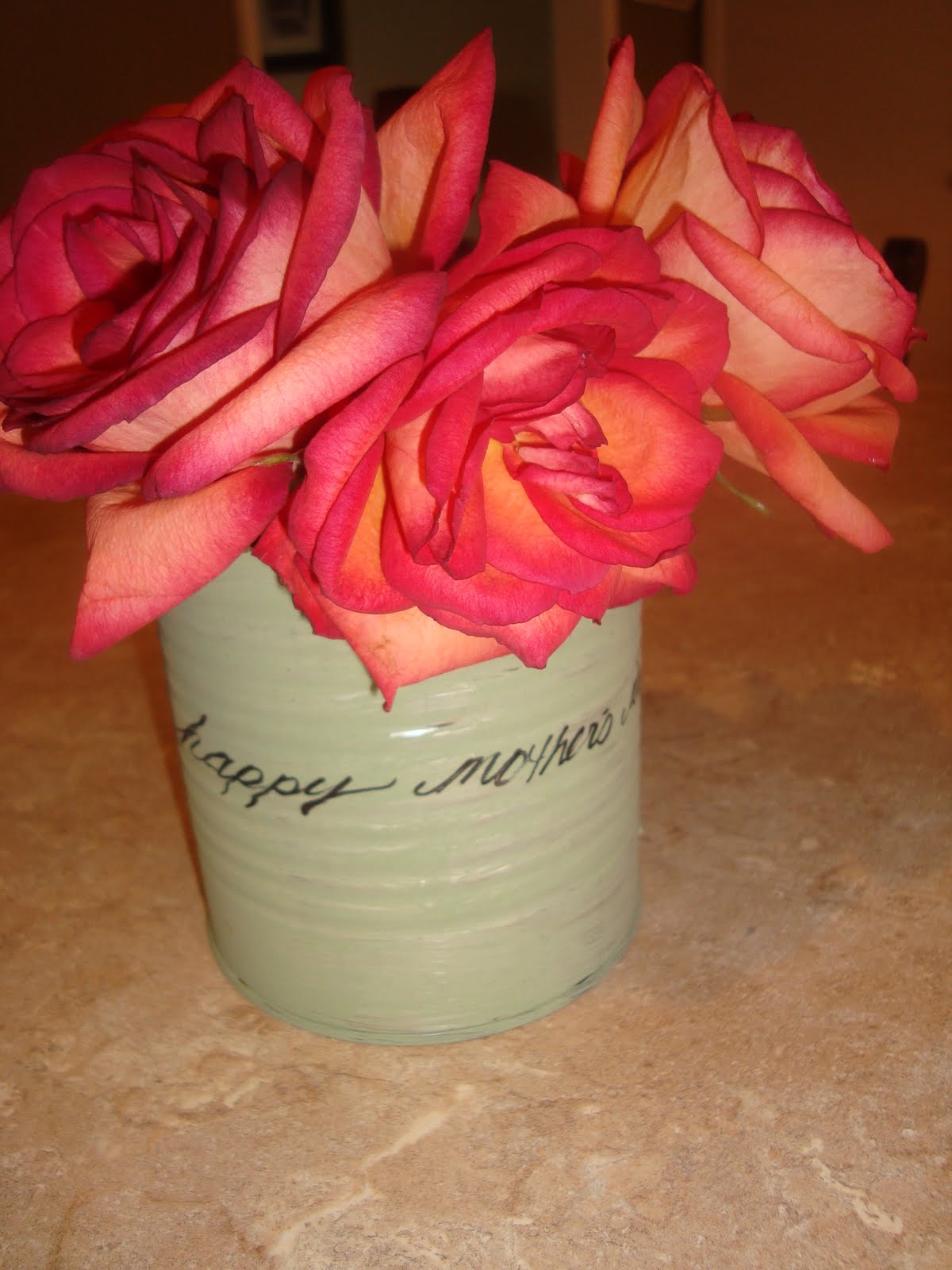 Snippets of Wonderful Tin Can Vase