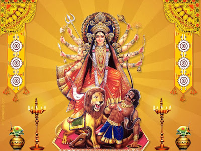 Desktop Background on Download Wallpapers Free  Maa Durga Wallpapers Photo Image On Navratri