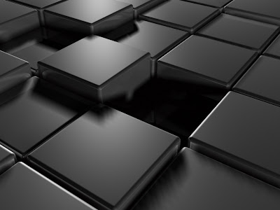 Download Free Black Wallpaper for Desktop Image in Wallpaper : Square Cubes