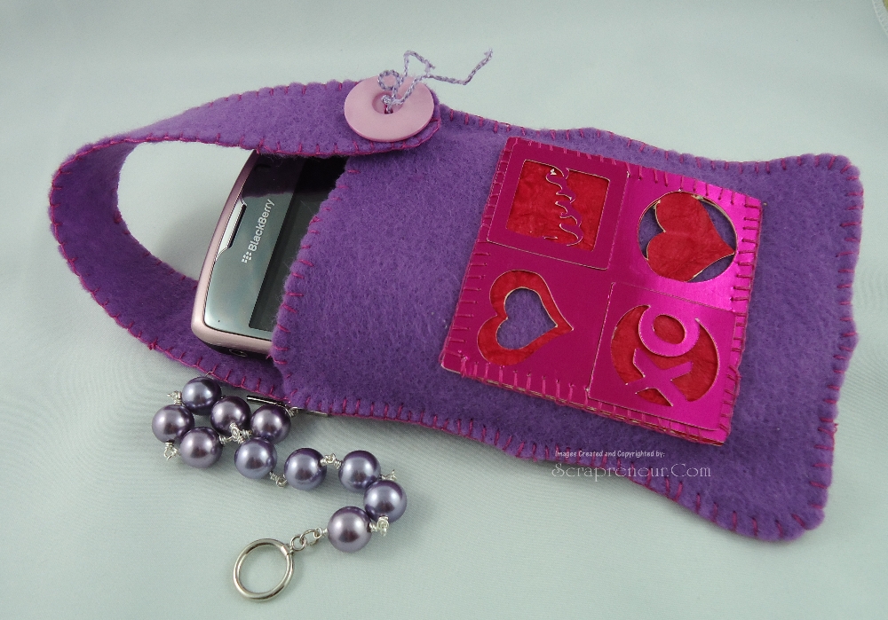 cute mobile pouch