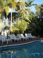 The pool at Pineapple Point Resort