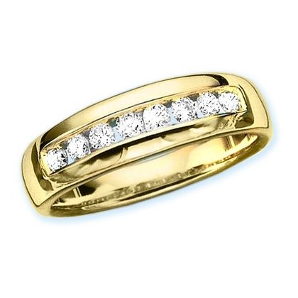 Gold Wedding Ring For regular wear a ring made from lower karat gold is 