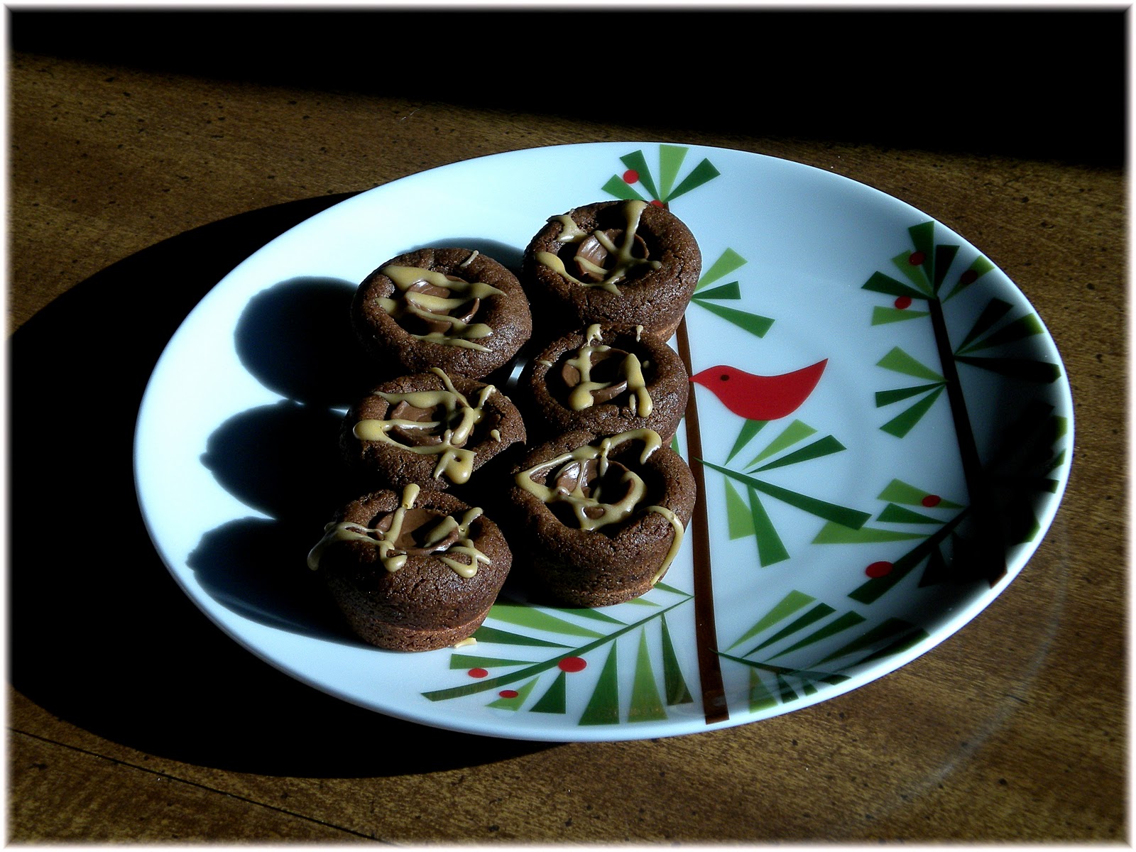 Mom Taught Us... Chocolate Caramel Espresso Cookies.
