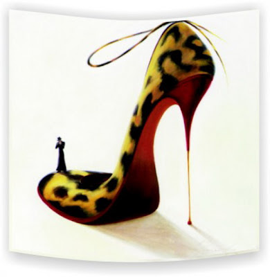 Look at the heel, damn thin okay! How to balance, like that? Siao! Look at the heel, damn thin okay! How to balance, like that? Siao!