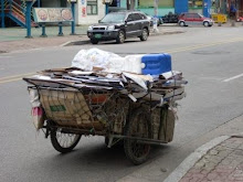 Card Board Recycling Cart