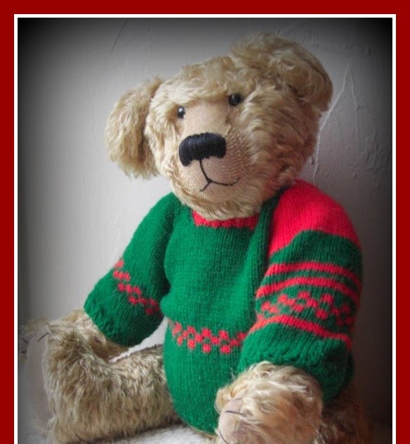 free teddy bear jumper pattern