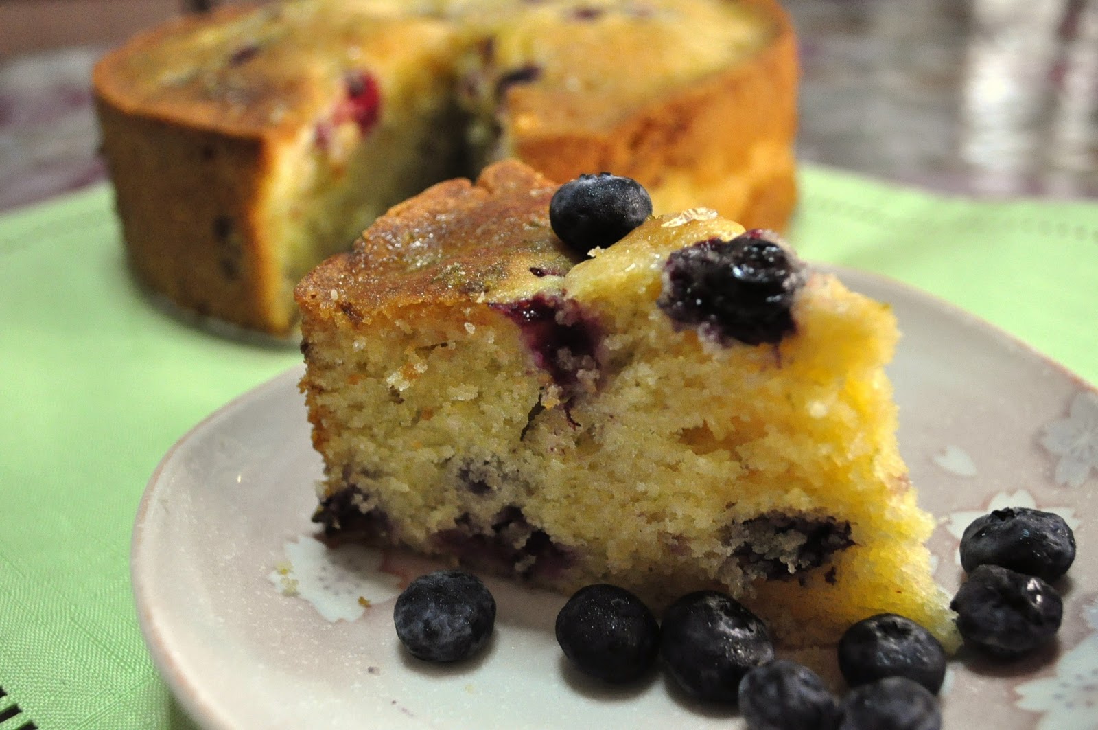 Confectionery Queen Raspberry & Blueberry Lime Drizzle Cake