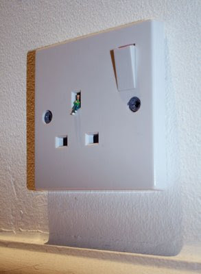 plug socket on