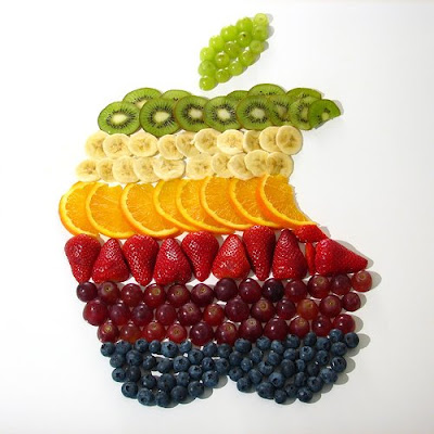 Apple pumpkin logo